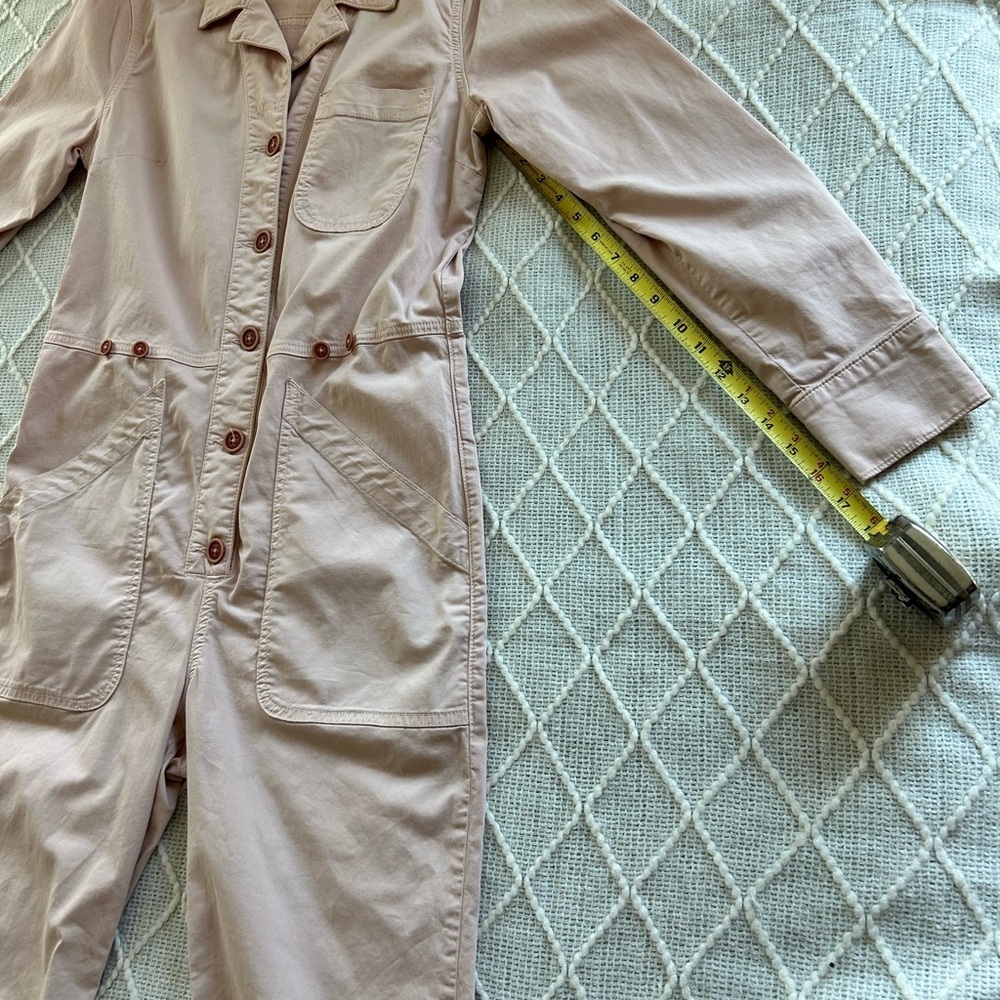 Veronica Beard Wren Boiler Jumpsuit. Pink size small - Picture 9 of 13
